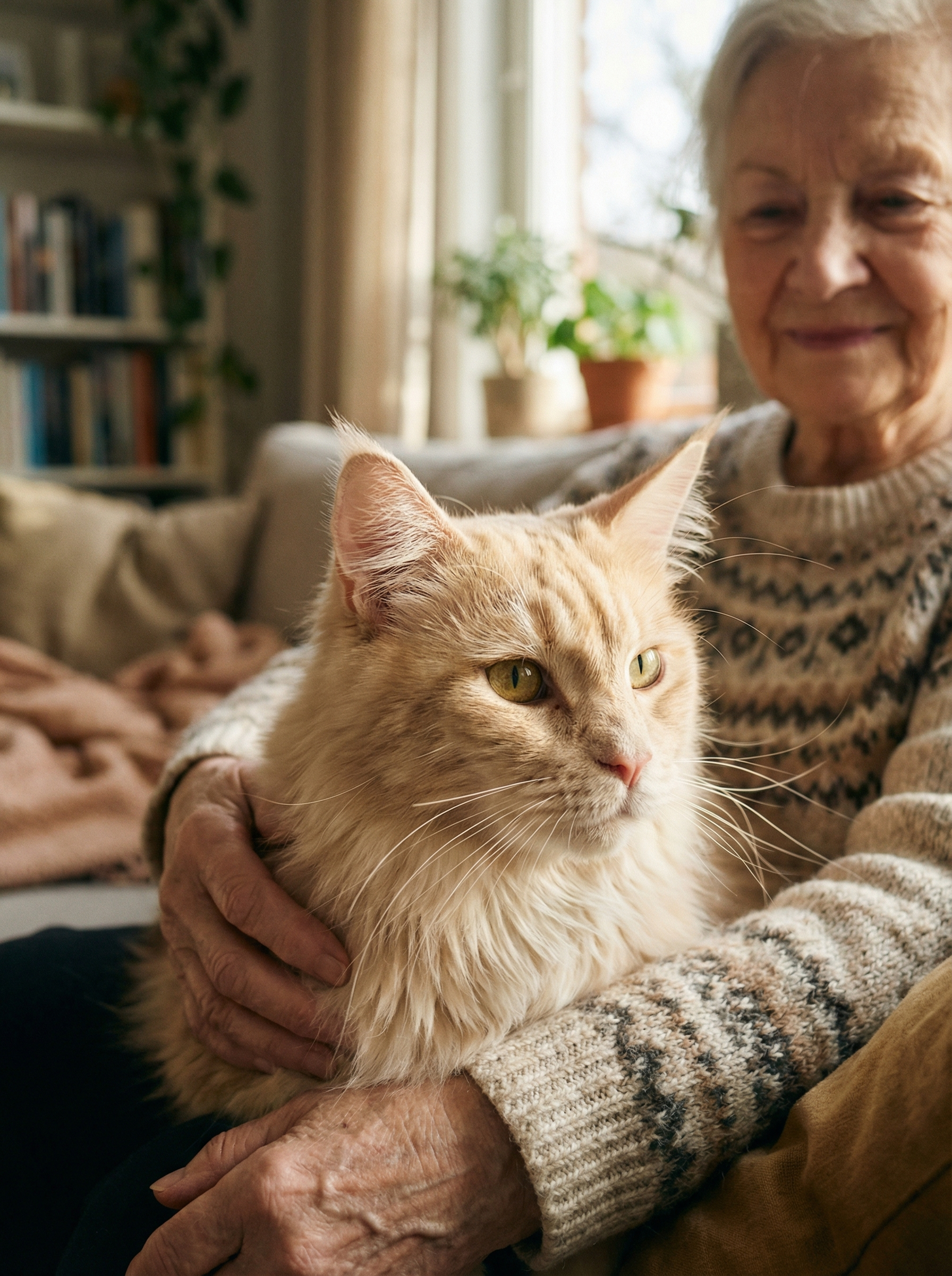 — Ну що, котяра? – сказав онук. – Заповіла мені бабця тебе добрим людям прилаштувати, а мені півцарства – халупу цю, тобто. Тож ти мені тут своїм лотком смердіти не будеш. Добрі люди в нас де? У селі. Ось туди й поїдеш. Там мишей ловити треба, хто-небудь тебе й забере. І онук бабусі Віри вперше в житті взяв Пушка в руки