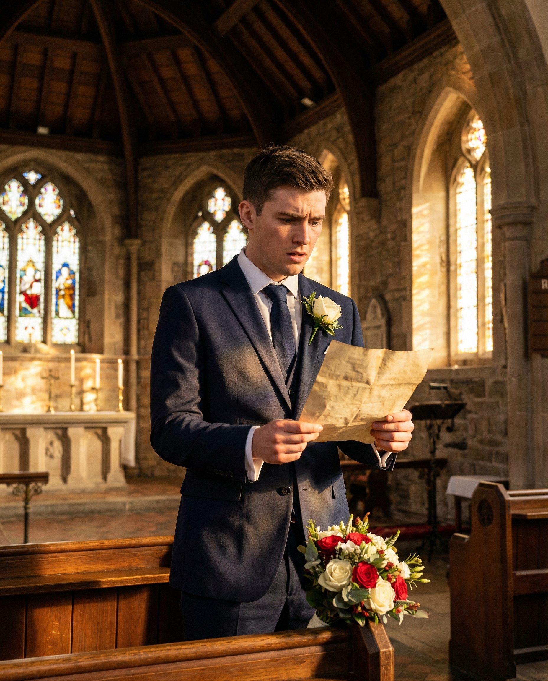 До весільної церемонії залишалися лічені хвилини, а я стояв під церквою і читав лист від мами, який випадково знайшов в кишені