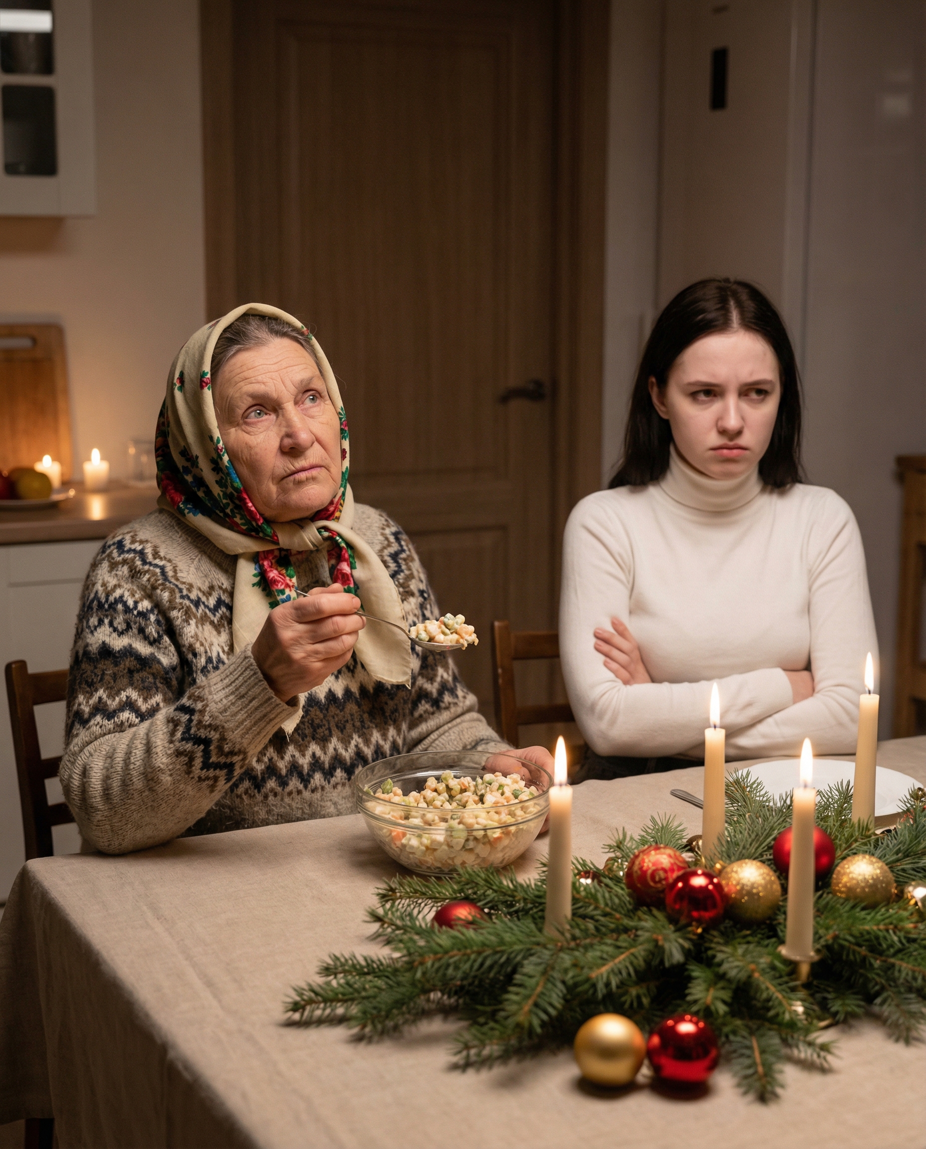 “– Вона прийшла без запрошення! – прошипіла я. – Вона їсть із спільного посуду! Вона критикує все, чого торкається! – Тільки на один вечір, – попросив Діма. – Будь ласка. Заради мене