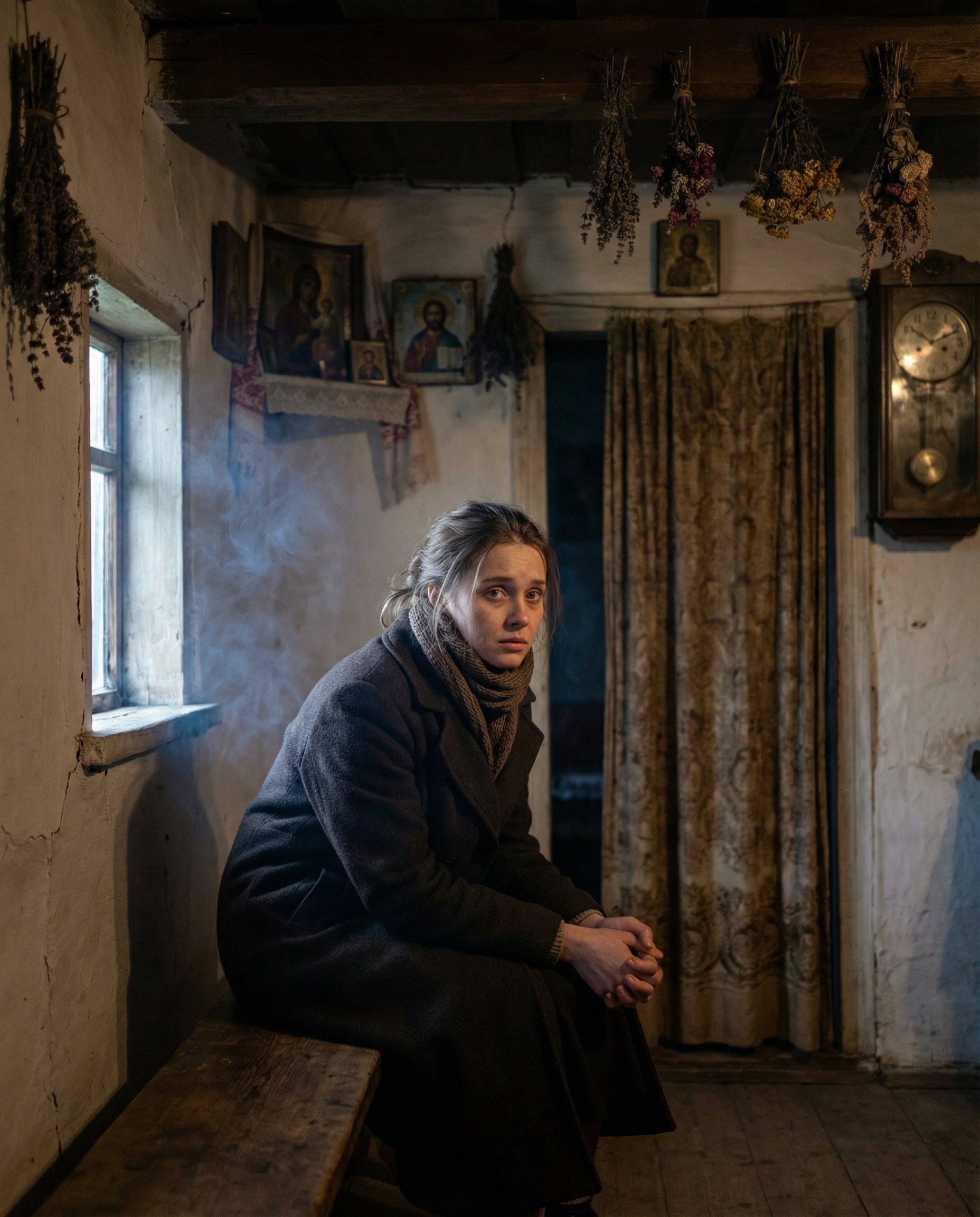 — До знахарки даремно поїхала. Вона не права: діти не можуть відповідати за гріхи батьків. Єдине, що вона сказала правильно — це про молитву