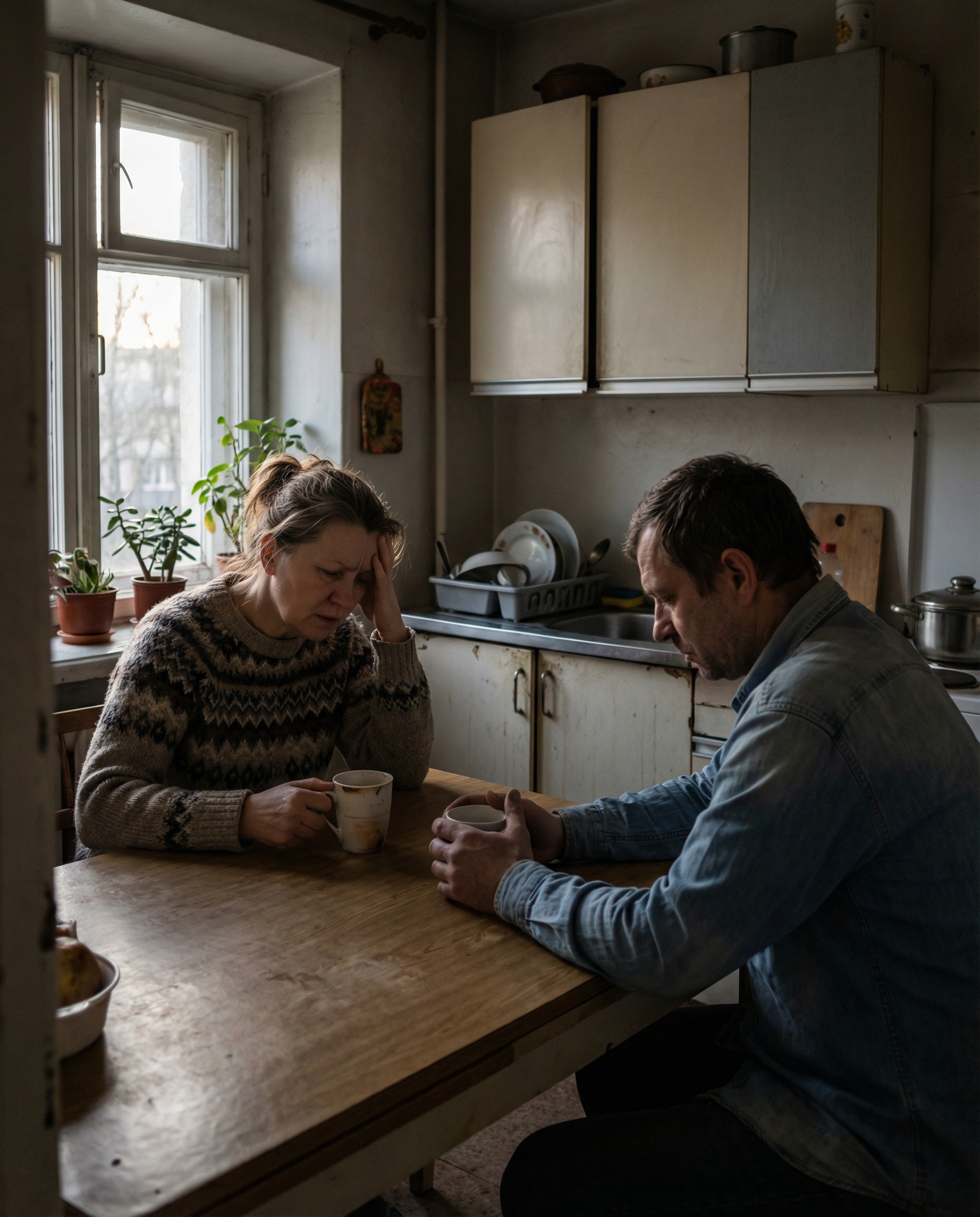 – Так, завтра, на новий рік, до нас прийдуть мої батьки та брат із дружиною. Ну і з дітьми, звичайно. – Що?