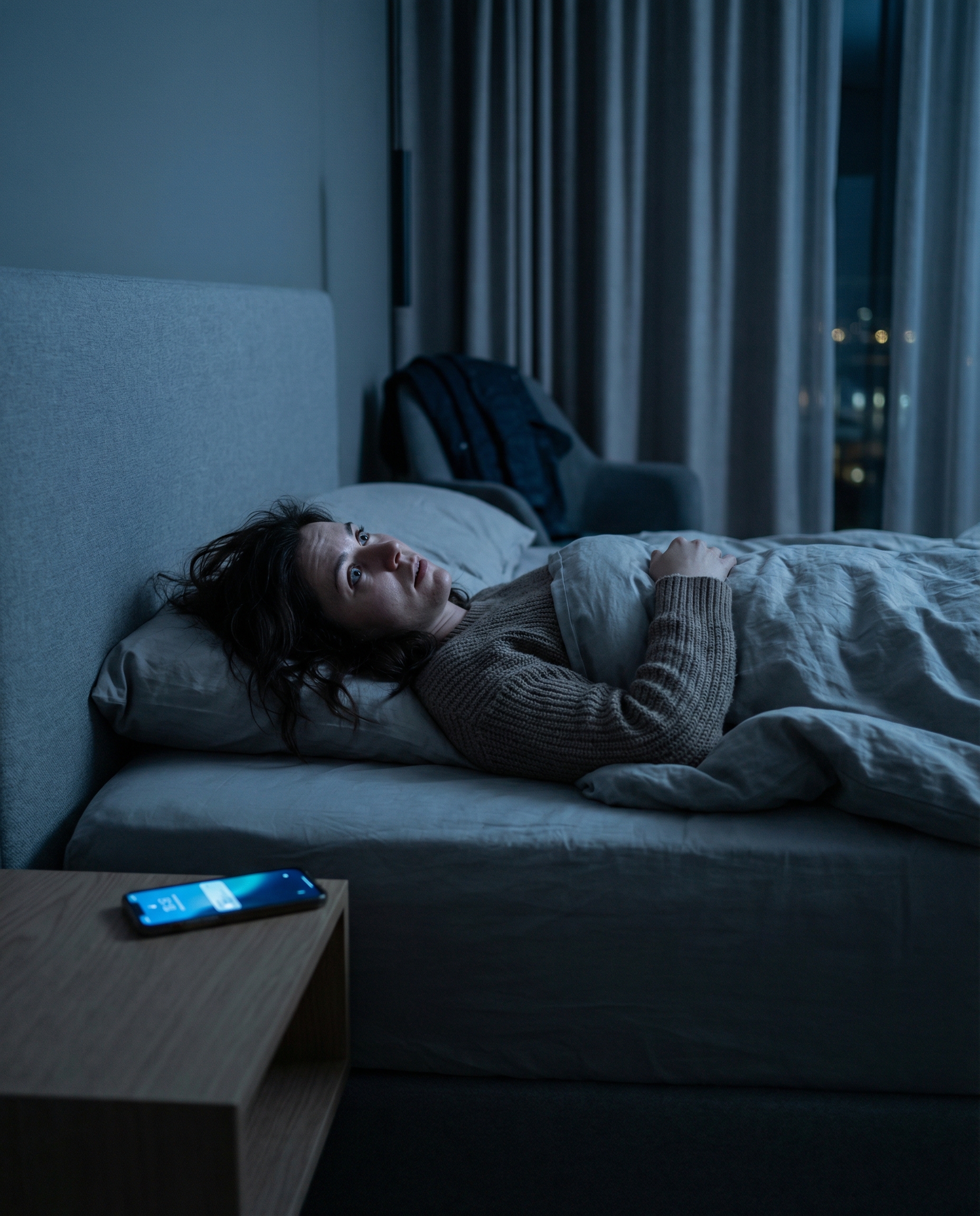 Вона лежала нерухомо, дивлячись у стелю, і слухала, як втретє за вечір на приліжковій тумбочці задзвонив телефон чоловіка. Цей наполегливий, пронизливий дзвінок здавався їй зловісним передвісником бурі. По її спині бігли мурашки. Це ім’я — «Сашенька» — тепер було випалене в її пам’яті вогняними літерами.