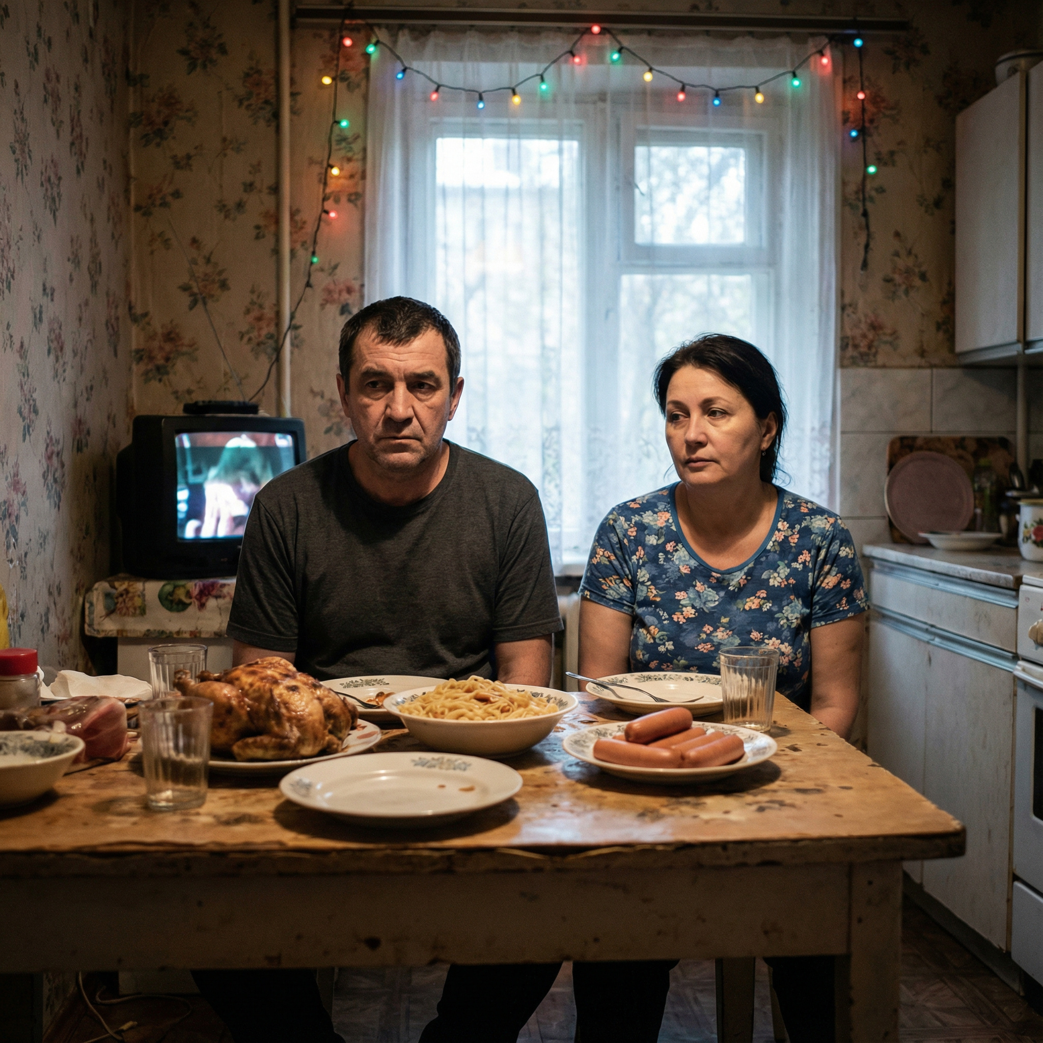 – Слухай, Марино. Якщо це твоя ідея й твої родичі, давай ти й оплатиш новорічний стіл. В мене ще аліменти, ремонт машини. Навантаження велике