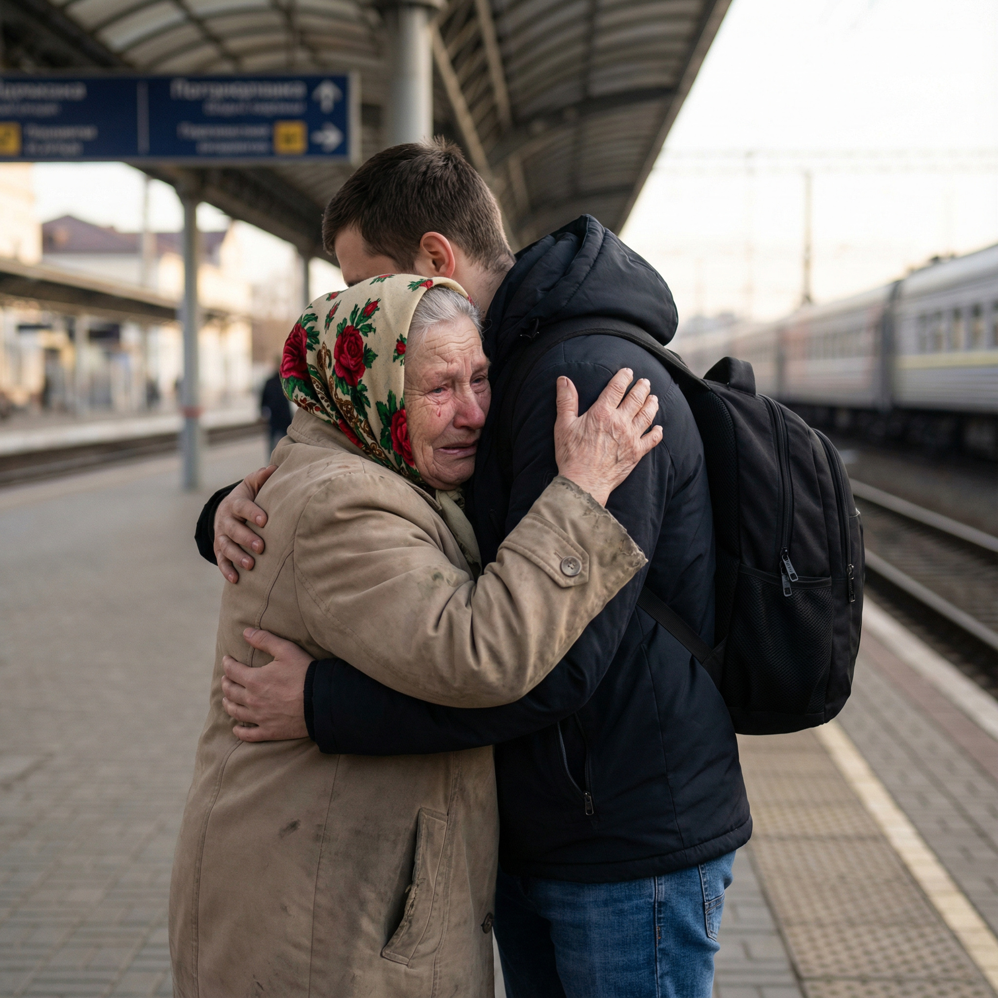 Ось, приїду, мамо, сам тебе зацілую.