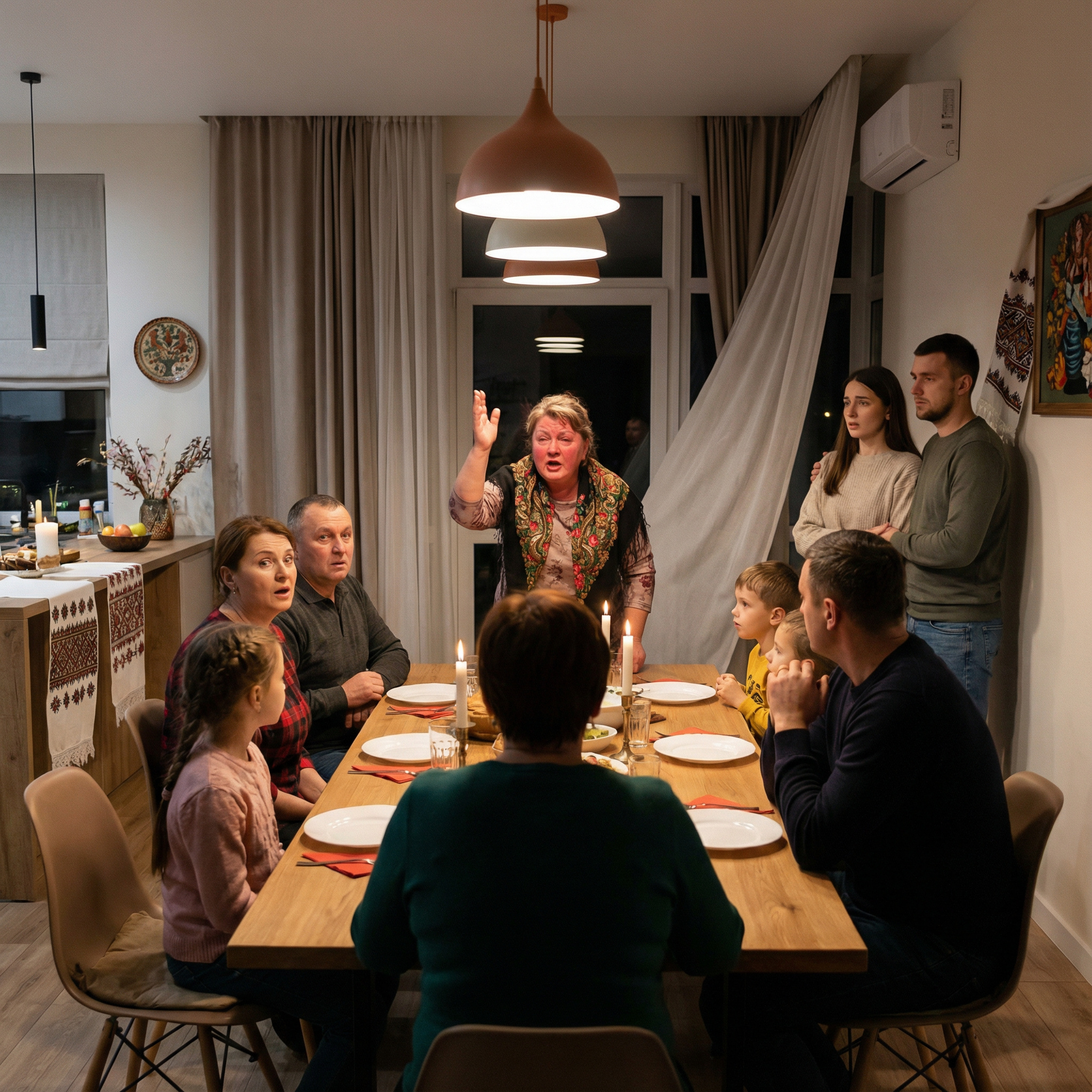 Тиждень тому телефонує свекруха.