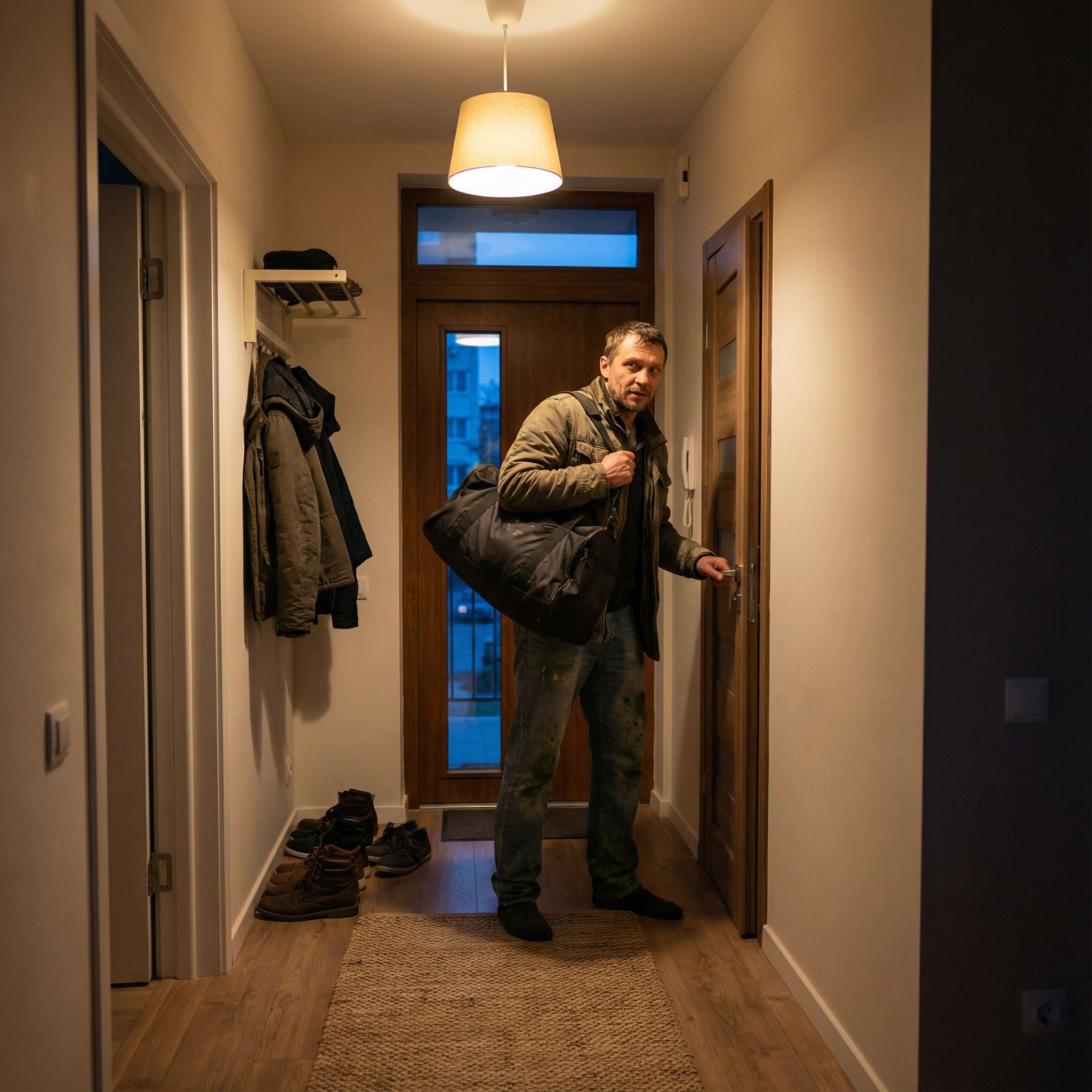 Налила йому гарячого курячого супу з добрими шматками м’яса. — Сідай, їж уже! Той сів, тільки ложка задзеленчала. — Ти за той місяць скільки «закрив»? — почала розмову Ліда. — Тисяч сорок п’ять буде