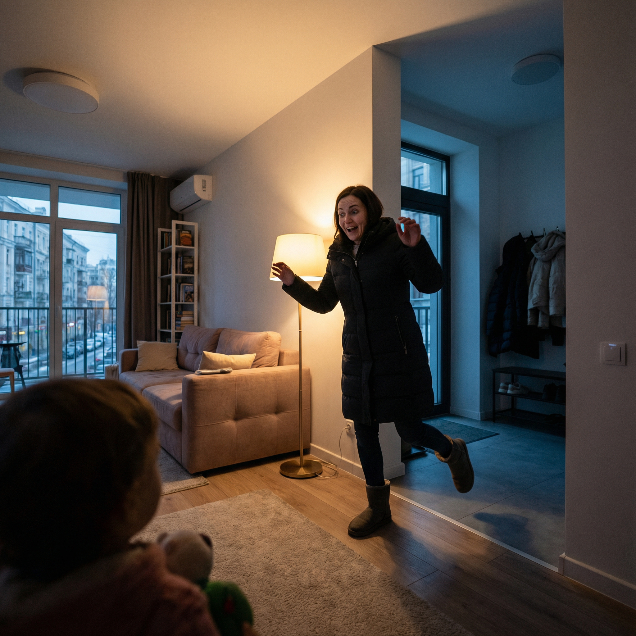 – Вітя, мене підвищили! – голос Анастасії зірвався на смішний писк, поки вона знімала черевики прямо на ходу. – Уявляєш? З преміями буде майже п’ятдесят тисяч! Ура! Вона увірвалася до вітальні, готова застрибнути чоловікові на шию. Але завмерла на порозі.