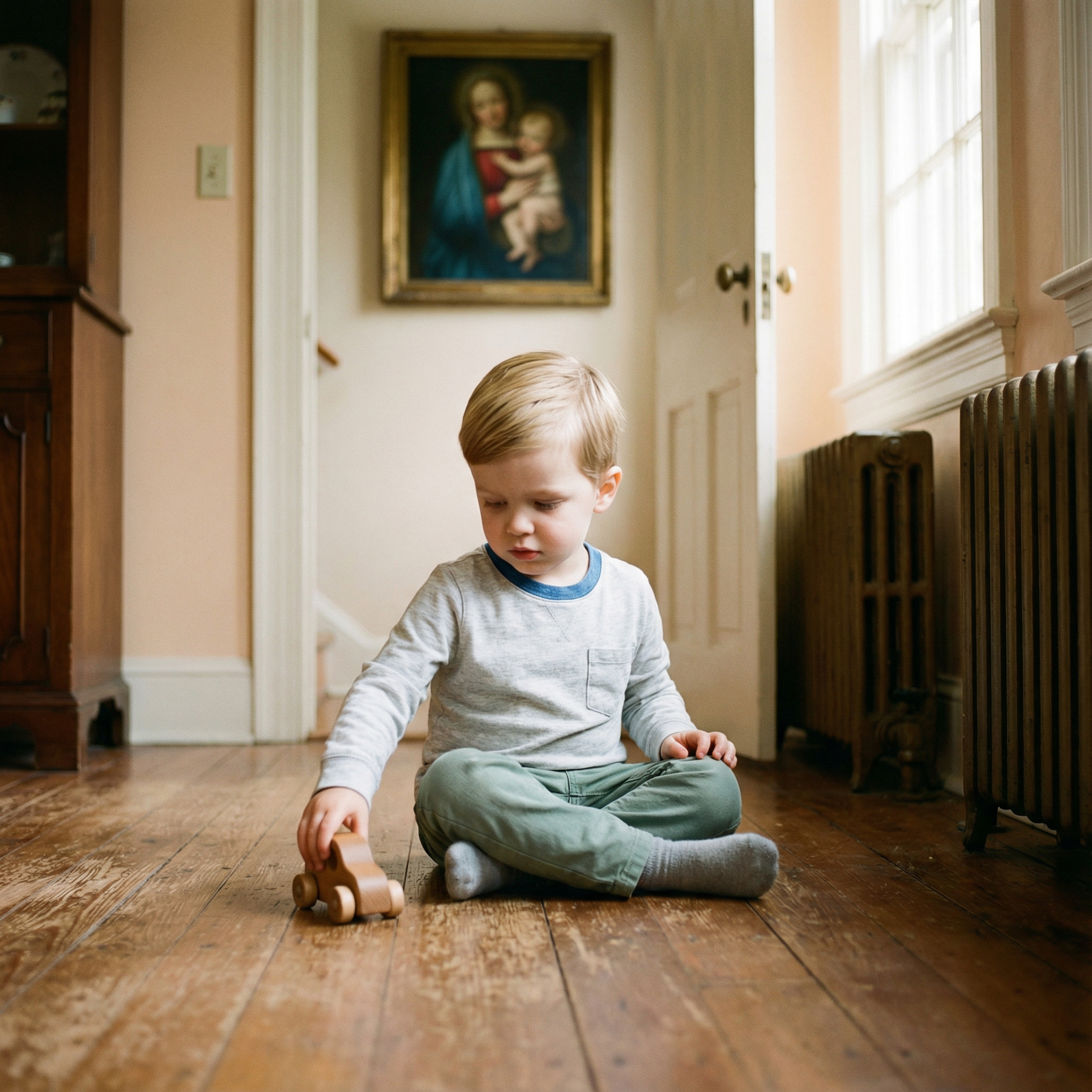 – Не комфортно мені у вас. Незатишно. Ніби і порядок, і ви завжди приймаєте добре, але щось не так…До інших захожу – і речі розкидані, і підлоги не вимиті а… на душі спокійно. А у вас.. наче мене щось виганяє
