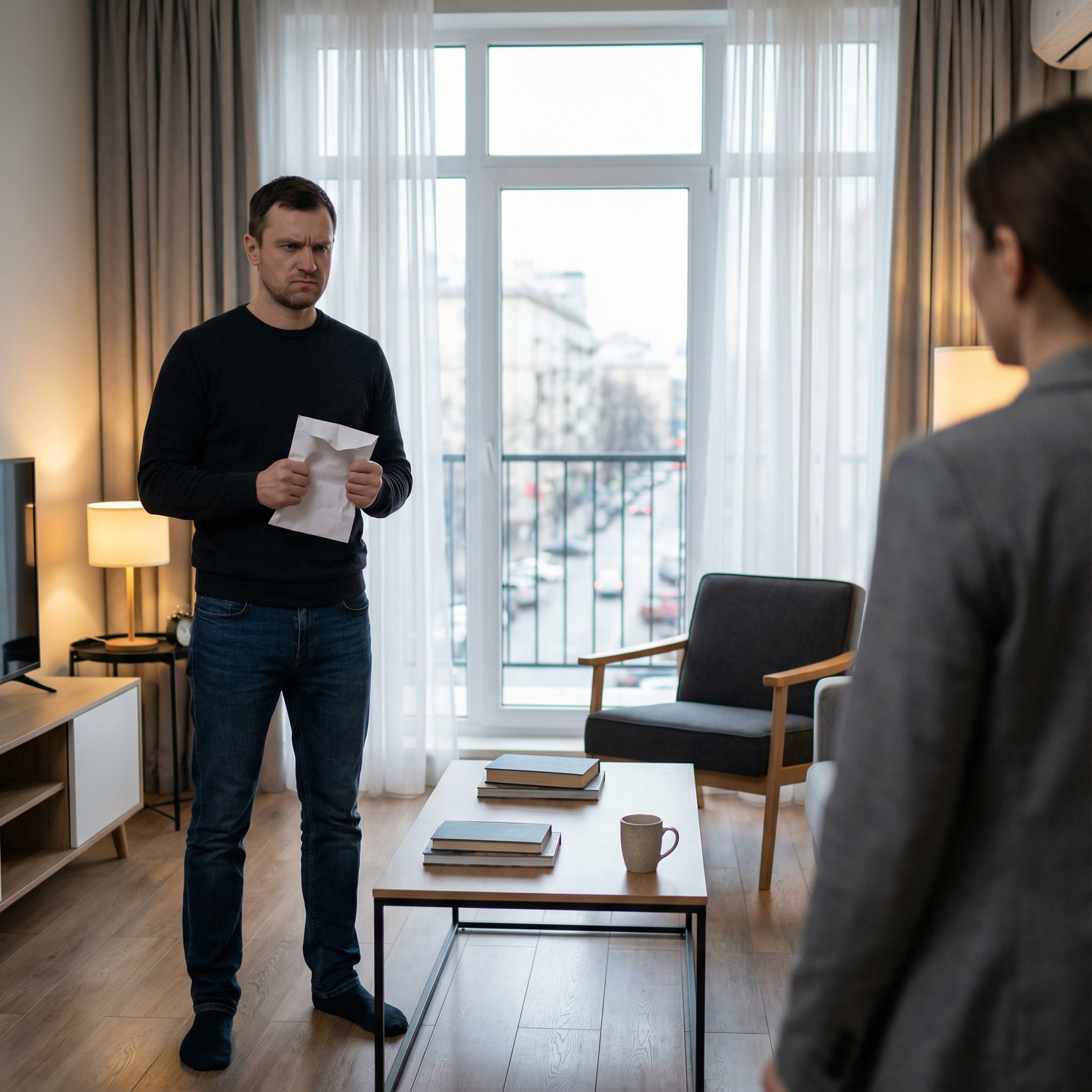 – Повірити? Так просто? – похмуро посміхнувся Андрій. – Після всіх тих подробиць, що я прочитав у цьому самому листі? Не дочекаєшся! Я подам зустрічний позов і проситиму тесту щодо себе. І в суді ми все дізнається, моя люба. Втім, тобі нема через що переживати, так?