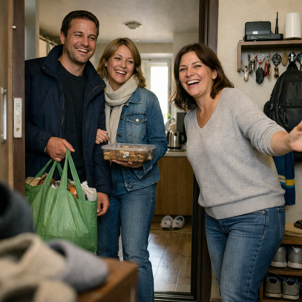 – Ой, ну що вас попереджати? Ми ж всі свої, рідня, як-не-як. Прийомів урочистих не чекаємо. Ви ж нас не виженете