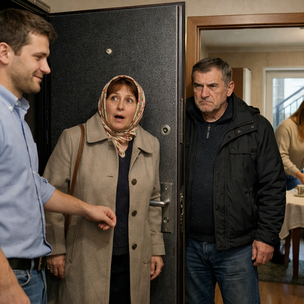 – Мама з татом приїжджають, – раптом сказала Ганна своєму коханому. – Вони дуже хочуть познайомитися з тобою. Григорій, який намазував джем на тост, застиг. – Чудово, – сказав він. – Я теж з нетерпінням чекаю зустрічі. Але Ганна побачила, як він напружився… Наступний тиждень пролетів як один день. І ось настав день X. Ганна нервово поправляла скатертину на столі, коли пролунав дзвінок у двері. – Я відкрию, – сказав Григорій. Він відчинив двері, і на порозі з’явилися батьки Ганни. На мить запала тиша. Мама Ганни, Олена Петрівна, застигла з відкритим ротом, а батько, Роман Миколайович, насупився