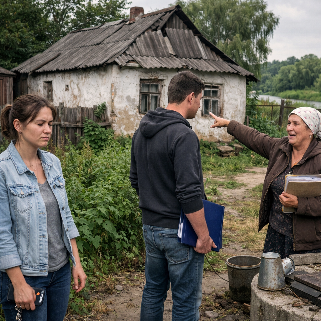 Аню, ми знайшли вам дачу! — кричала свекруха. — Це просто скарб! Село під Борисполем, сорок хвилин від метро, хата міцна, ділянка величезна! Батько вже з кумом переговорив, ціна — майже задарма! Вам треба тільки приїхати й підписати документи! Коли Ганна з Артемом побачили цей «скарб», у дівчини всередині все обірвалося. Перекошена мазанка з облупленою вапною самотньо стояла посеред десяти соток, порослих бур’яном у людський зріст. Паркан подекуди згнив і просто впав у кропиву, а з усіх зручностей на подвір’ї чорнів лише дерев’яний «шпаківня»-туалет із діркою в підлозі. — Мамо, та це ж купа мотлоху, — пригнічено пробурмотів Артем. — Артемчику, ти нічого не тямиш у справжньому житті! Місце яке! Річка через дорогу! Повітря! А хату підлатаєте. Руки-ноги є. Ми ж для вас старалися, ночами не спали! Ганна мовчки обходила ділянку. Серце стискалося від туги, але раптом вона зупинилася і заплющила очі