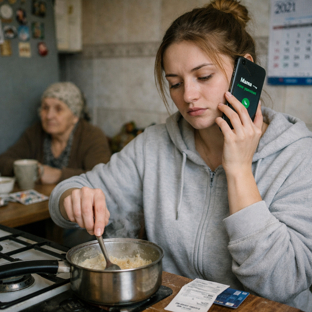 — Донечко, у нас заблокували картки! — мама схлипувала в трубку так, ніби у них вкрали останнє. Я стояла біля плити, помішувала кашу для бабусі і відчувала, як всередині щось наче починає скручуватися. Не від жалю — від втоми. — Мамо, як заблокували? Ви щось купували не там, де треба? — Та ні! Просто ліміт закінчився, розумієш?