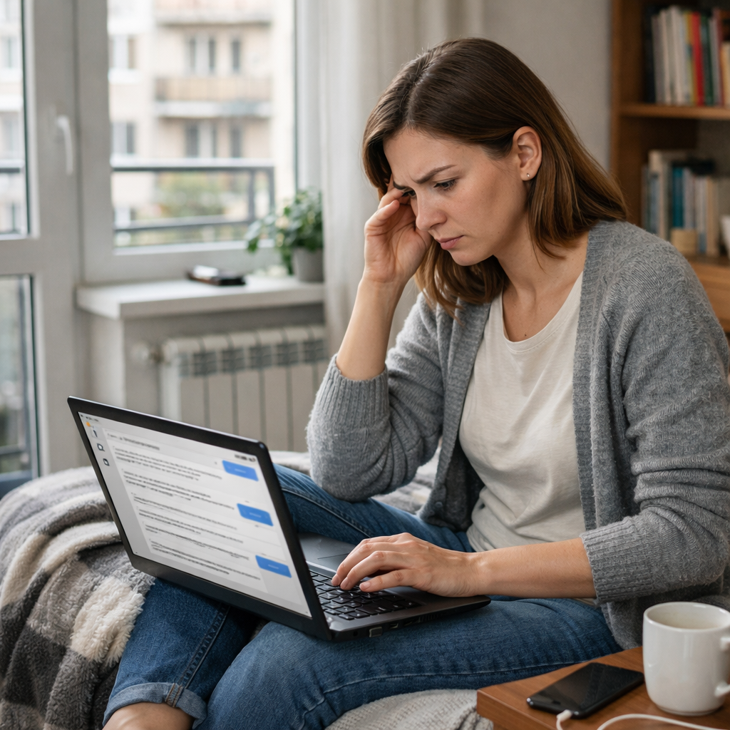 Анна сиділа на краю ліжка з ноутбуком на колінах і перечитувала знайдене листування з юристом уже втретє.