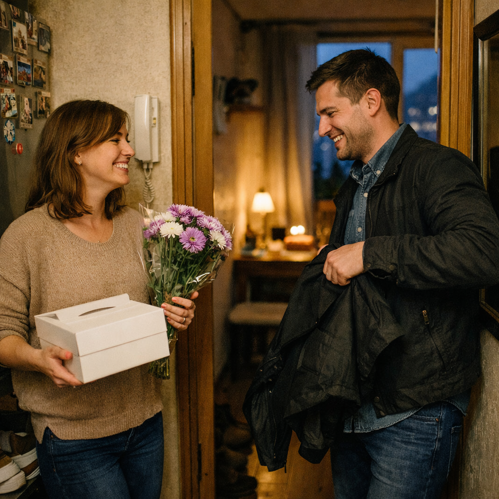 Я запросила Костянтина до себе відсвяткувати день народження в п’ятницю ввечері.