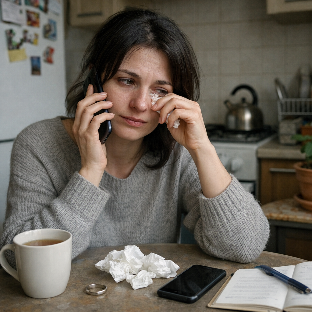 Ірина сиділа на кухні і гірко плакала. Пролунав дзвінок телефону. Дзвонила її сестра. – Ви правда з Михайлом розлучаєтеся? – не привітавшись, запитала Катерина. – Так, – схлипнула Іра. – Він знайшов собі іншу? – запитала сестра. – Каже, що ні, – сумним голосом відповіла дівчина. – То ти навіть не здогадуєшся, чому він від тебе пішов? – раптом запитала Катя. – Уявлення не маю, що пішло не так, – підтвердила Іра. – Ну що ж, доведеться тобі все розповісти, – раптом сказала Катерина. – Що розповісти? Ти про що? – здивувалася Ірина, не розуміючи, що відбувається