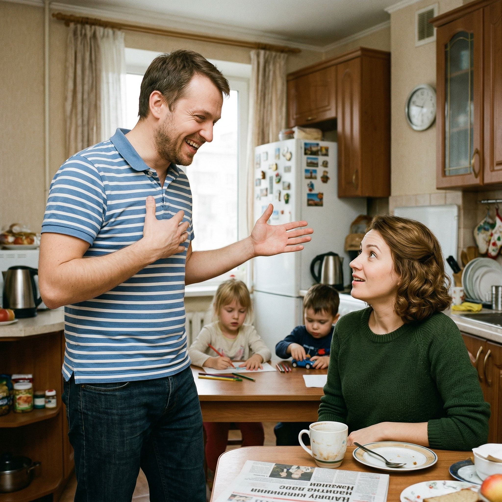 Початок дачного сезону на спільній дачі був дуже веселим…