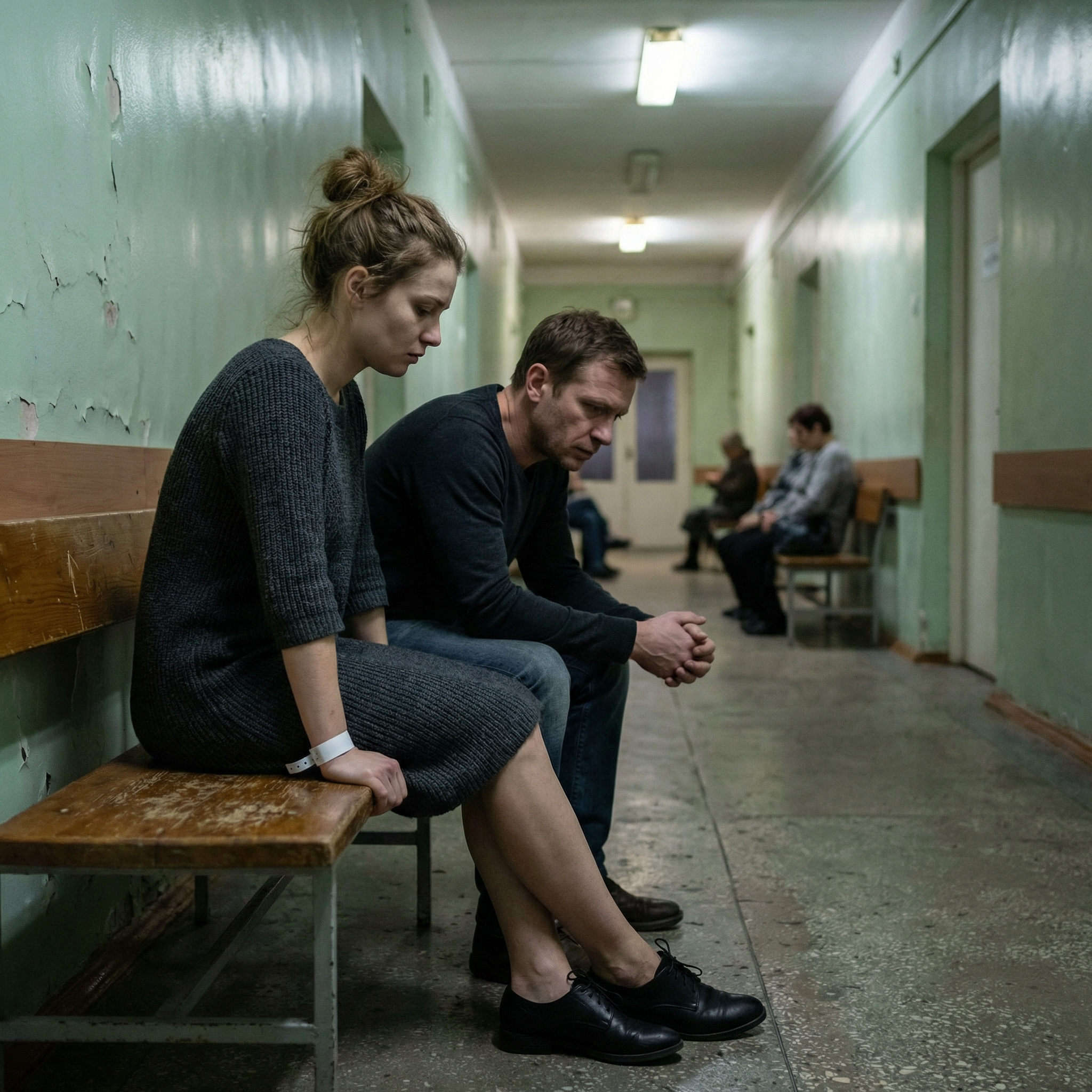 Я сидів на лавці, не відчуваючи під собою ні твердого дерева, ні холоду, що тягнув від вікна. У голові гуділо, як у трансформаторній будці.