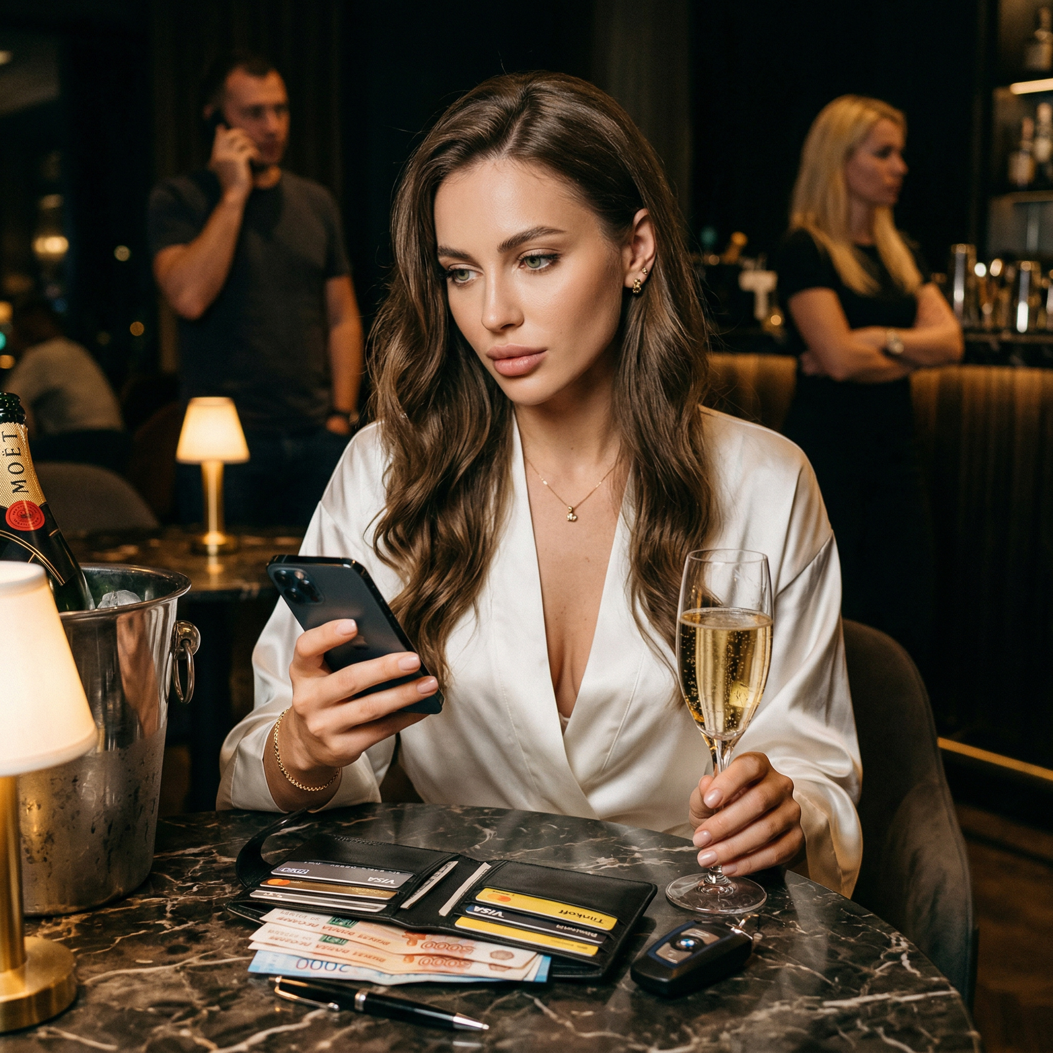 Олена мила посуд після вечері, коли почула, як грюкнули вхідні двері. Влад повернувся з роботи. Вона витерла руки рушником і вийшла в коридор.