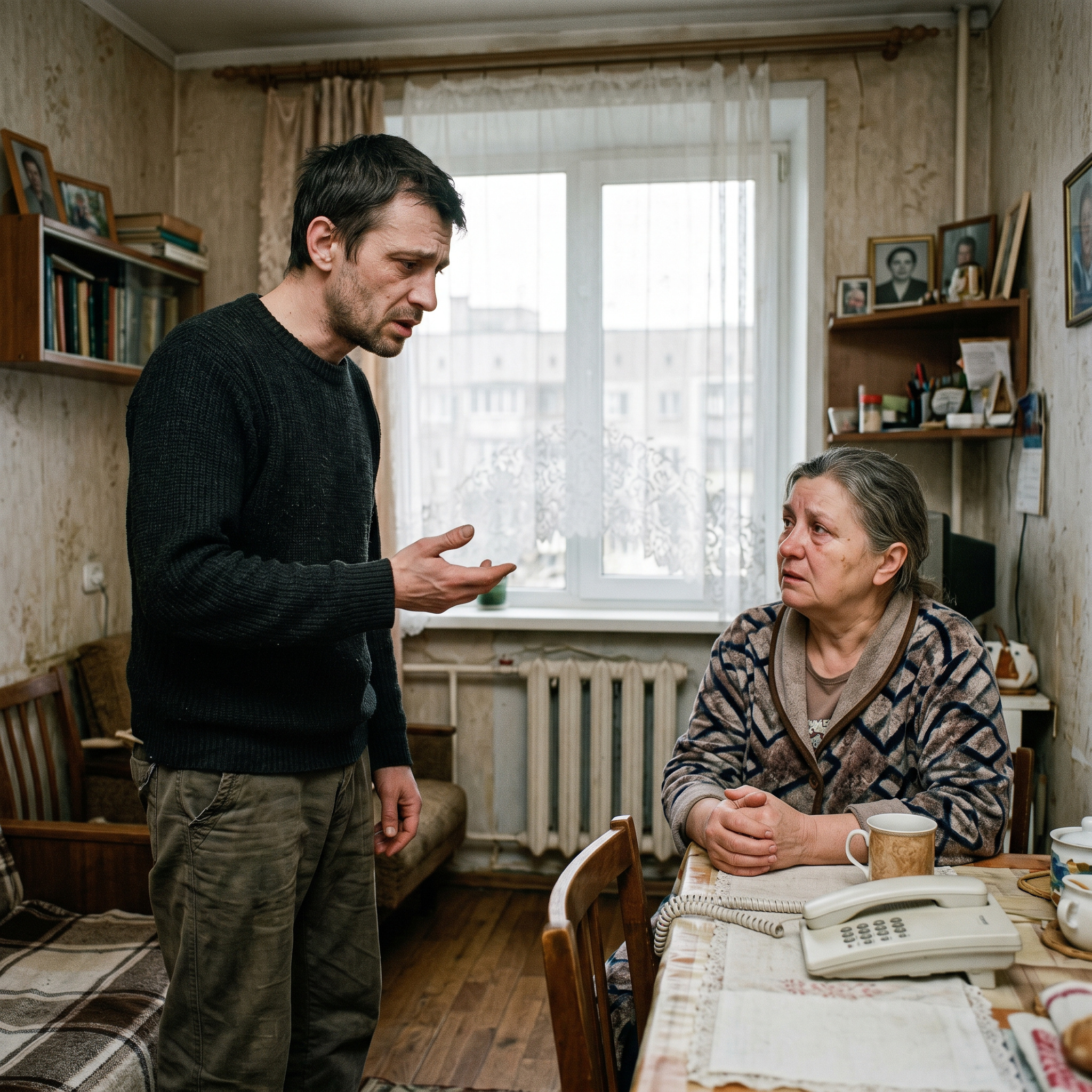 — Моїй сестрі потрібен довічний догляд. Завтра привезу її й племінників до нас! — заявив чоловік.
