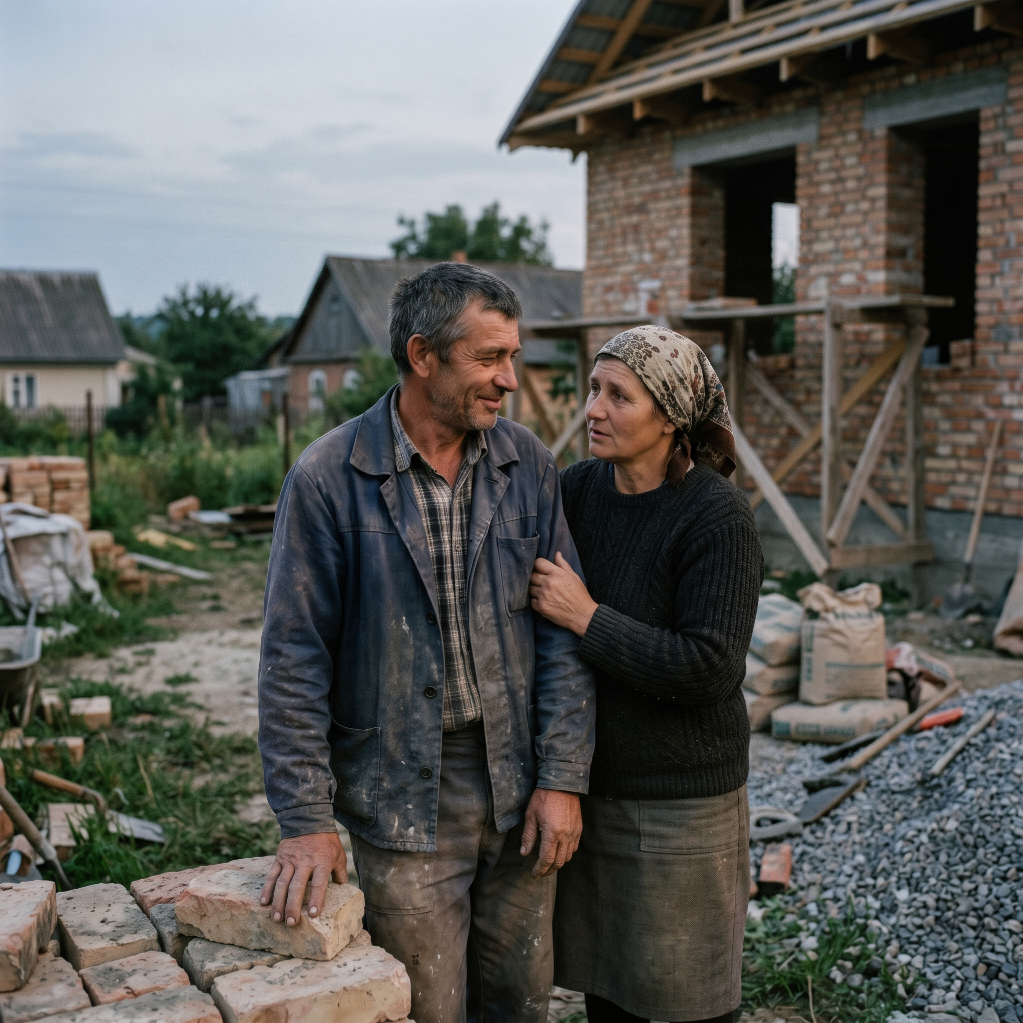 От докінчимо із будівництвом хати і повезу я тебе, Марієчко, на відпочинок. Та згас чоловік, як та свічка