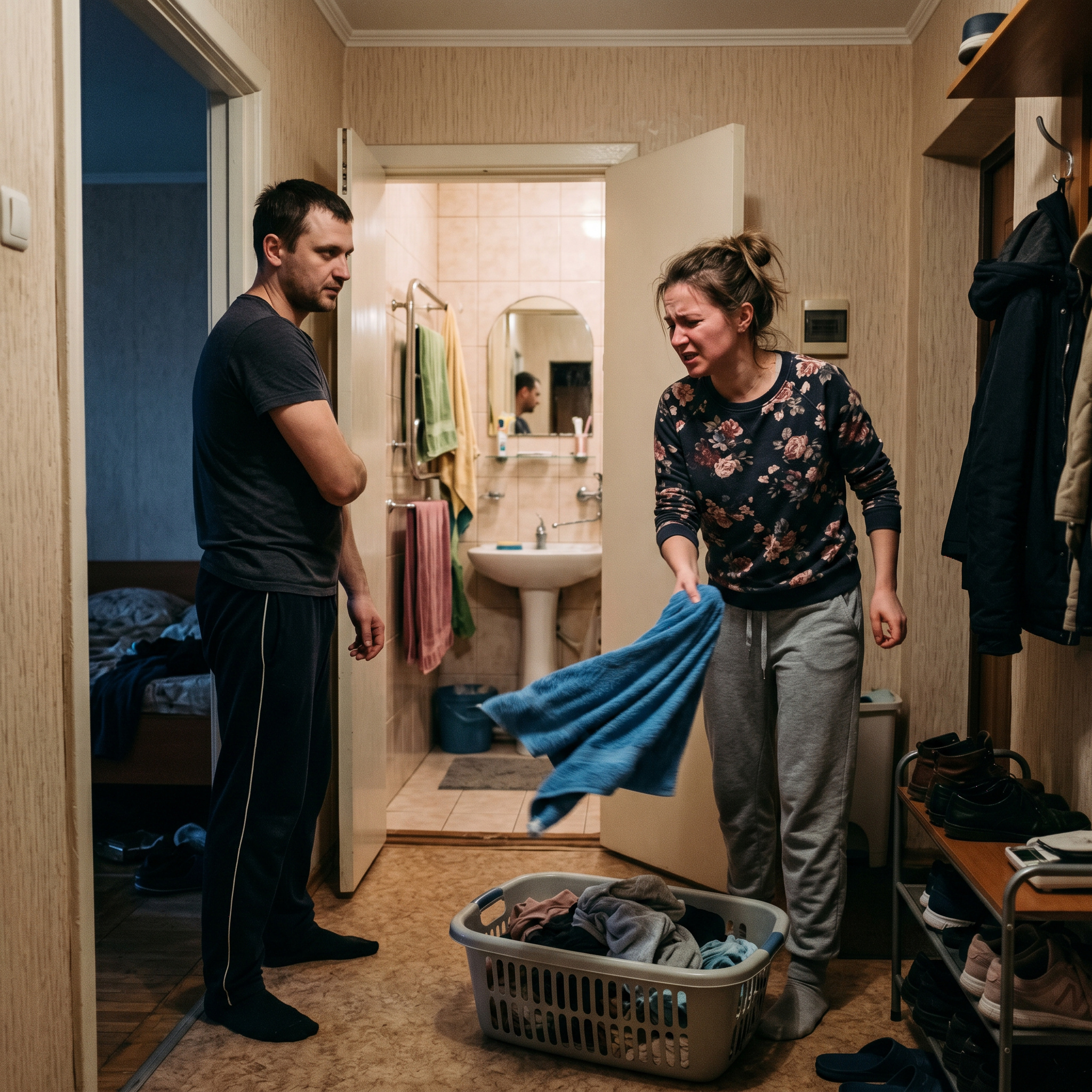 Катя різко повернулася, очі спалахнули від образи. У її погляді промайнув біль — той самий, що накопичувався місяцями, немов краплі води в переповненій посудині.