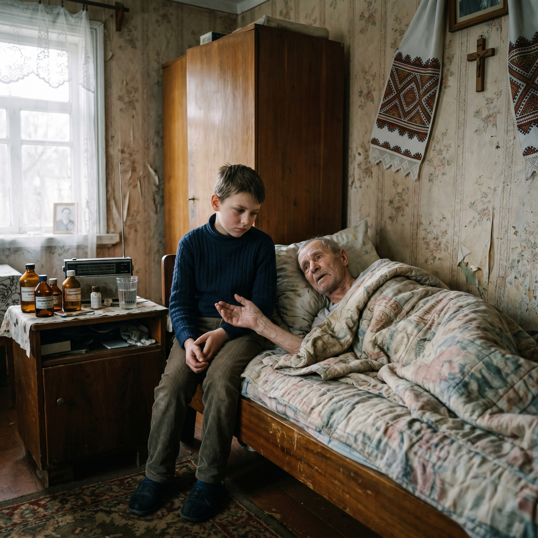 Синку… тут така справа. В країні криза, ти ж новини читаєш? Банк, у якому лежать твої гроші, тимчасово заморозив зняття великих сум. Це робиться для захисту вкладників. Якщо я зараз почну вимагати розірвання договору, ми потрапимо під штрафні санкції. Давай зробимо так: ти вступаєш у наш місцевий університет на бюджет, живеш вдома, а гроші хай лежать до твого двадцятип’ятиріччя. Там сума подвоїться, і ти купиш собі квартиру