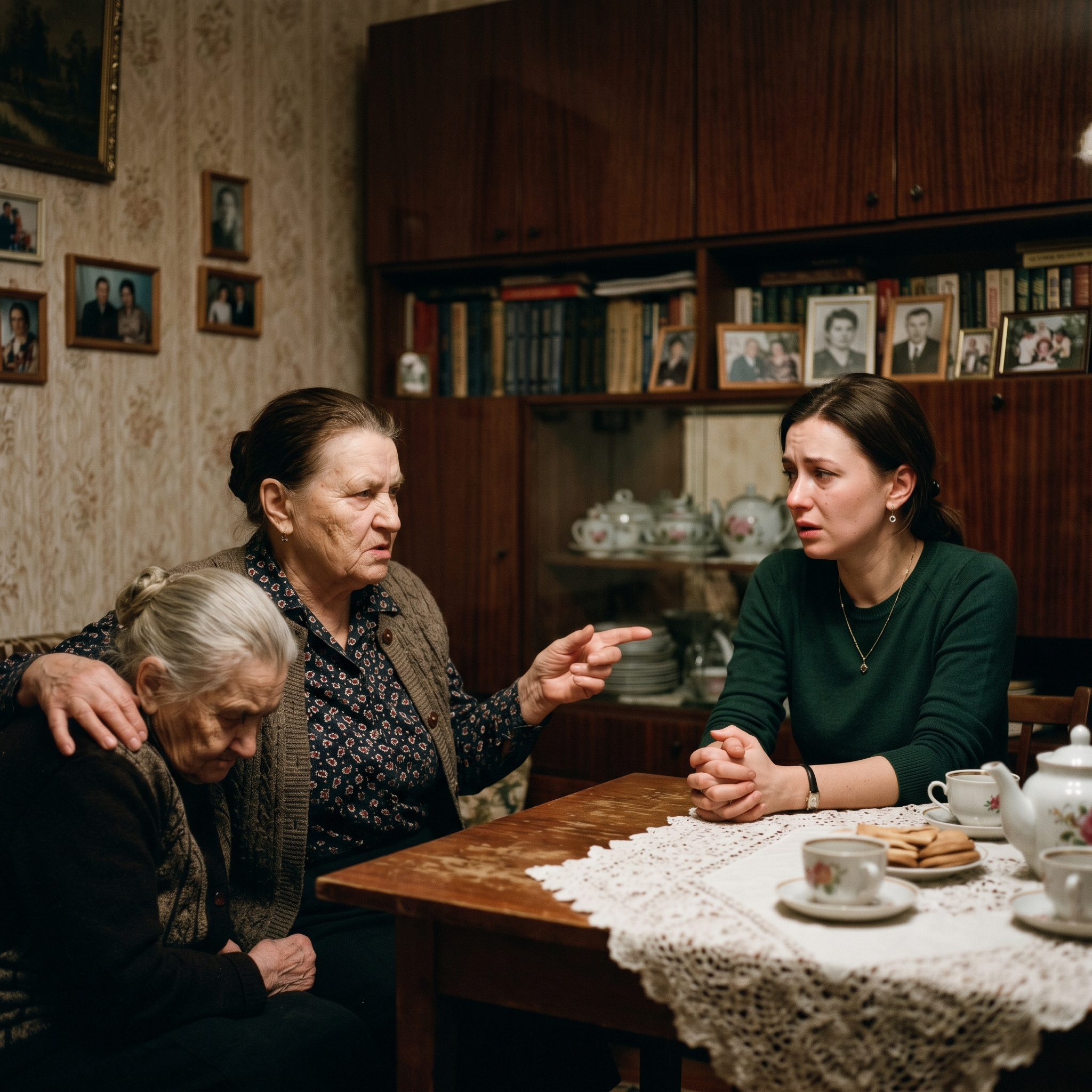 Не кричи на матір, якій не довго лишилося — прошипіла Марія Степанівна. — Вона бідна, а ти багата. Це справедливо. Ти на спадок не претендуй. Обійдешся