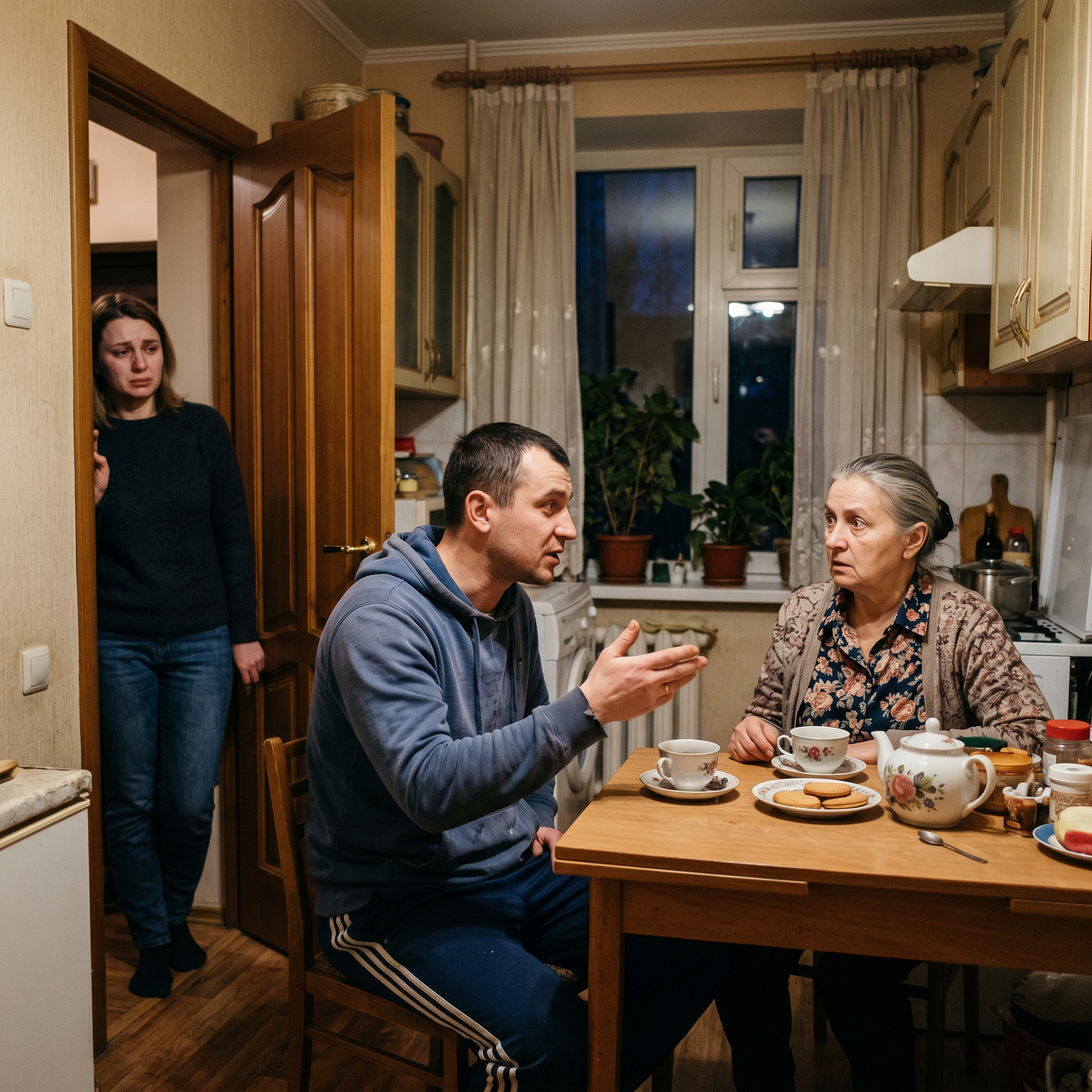 — Ну куди ти? Обійдемося ми без сметани! — намагалася зупинити її свекруха.