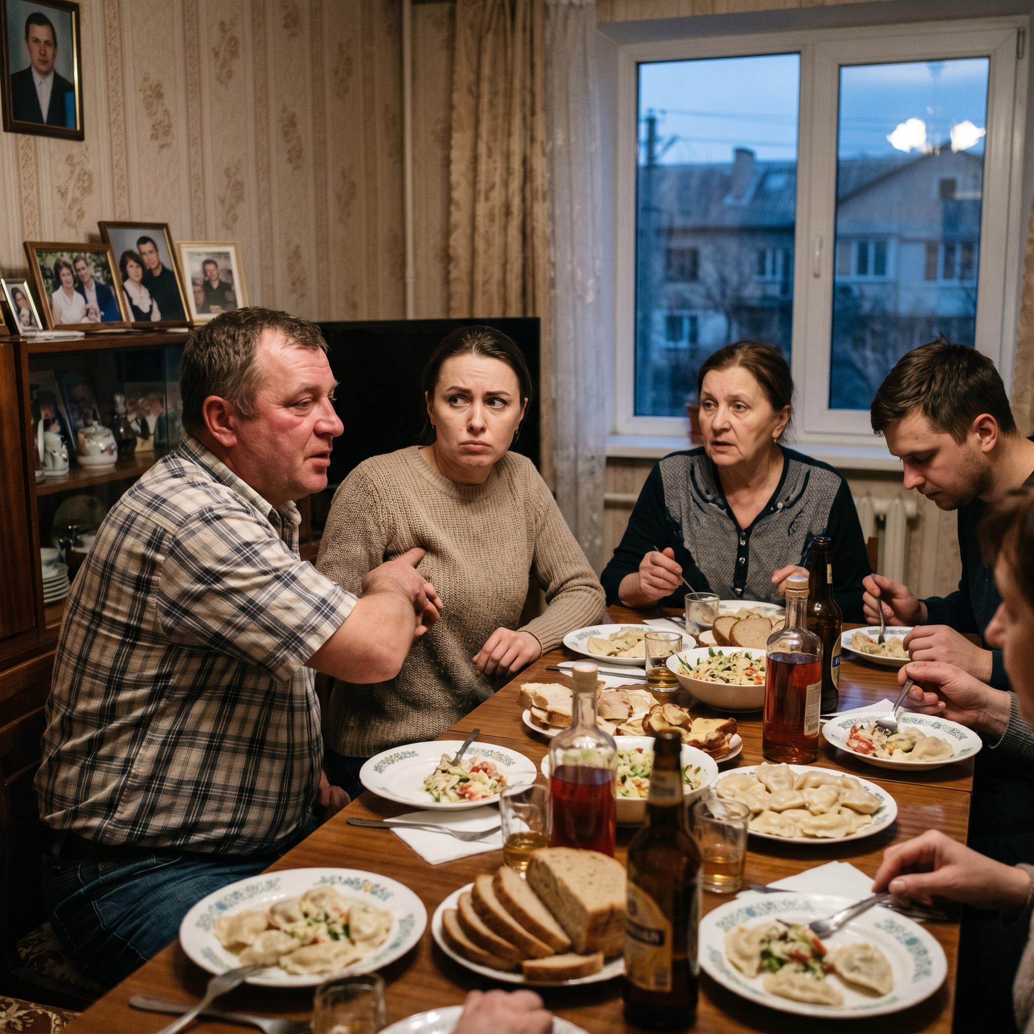  Оля, а що це у тебе? — Віталій, досить причмокуючи після третьої чарки домашньої наливки, раптом простяг руку і відчутно, по-господарськи ущипнув мене за бік.